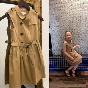 Burberry
Girls' Sleeveless Trench Dress - Little Kid, Big Kid